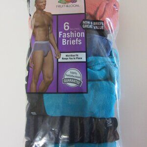 Fruit of the Loom Men's Fashion Briefs Size S Open Package
